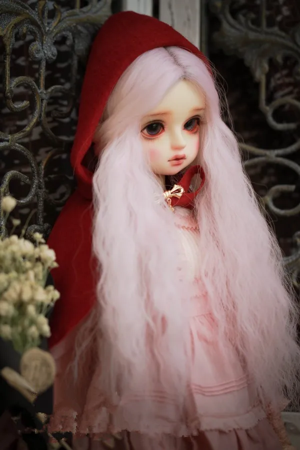 Парики Меняющие цвет для кукол искусственные куклы 1/3 1/4 1/6 1/8 BJD/DD/MSD/YOSD аксессуары