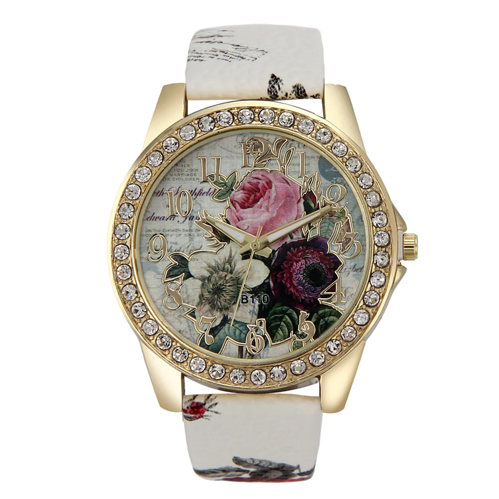Новое поступление топ продаж модные женские часы Высокое качество Reloj Mujer Bohemia женские часы# BL5 - Цвет: Белый
