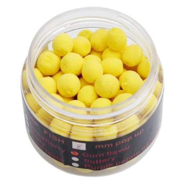 

1 Box Smell Pop up Fishing Lure Boilies Floating Carp Baits Soluble in Water 14mm