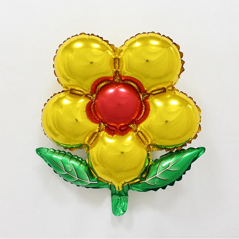 1 шт красочные цветы воздушный шарик из фольги в форме на свадьбу и день рождения