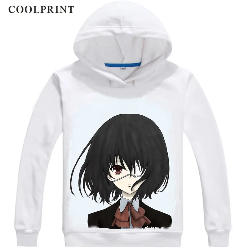Misaki Mei мужские s толстовки другой аназа тайна ужас Yukito Ayatsuji Мужская толстовка уличная Аниме Толстовка с длинным капюшоном - Цвет: Армейский зеленый