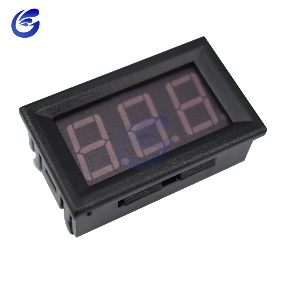 AC 70-500V 70 V-500 V 0,5" светодиодный дисплей Цифровой вольтметр измеритель напряжения вольт инструмент 2 провода 110V 220V для автомобиля мотоцикла