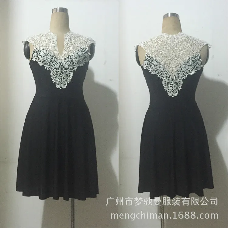 Женщины летнее платье короткое качели Vestidos свободного покроя элегантный