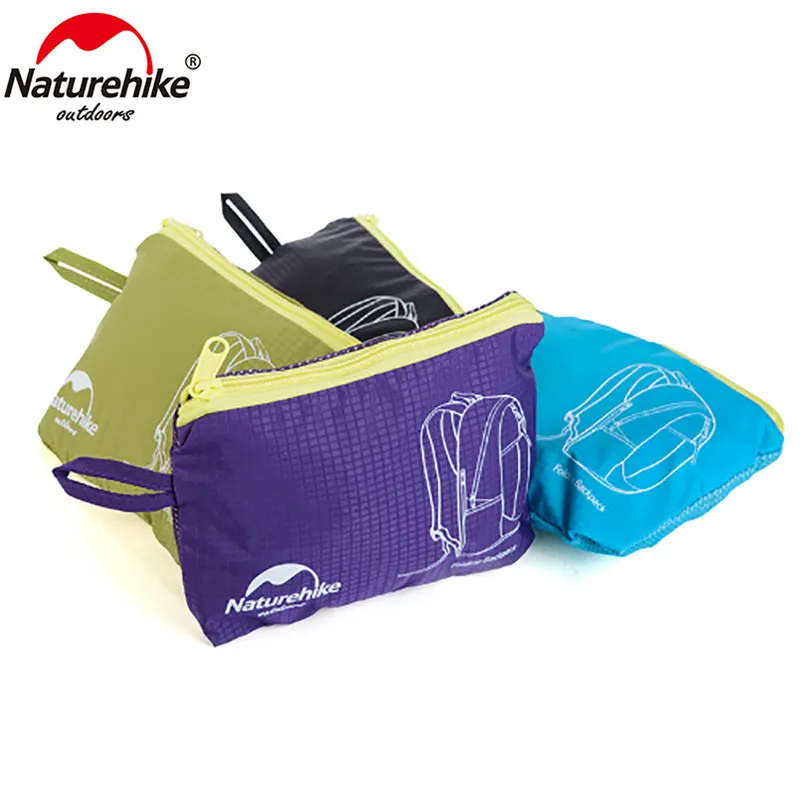 NatureHike ультра легкий Packable рюкзак складной Пеший туризм дорожная сумка для Для