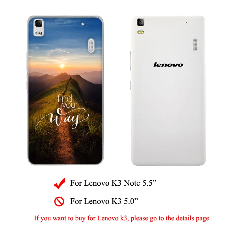 Чехол для Lenovo K3 note мягкий силиконовый чехол из ТПУ Для A7000 Smile A7000|mobile phone cover|phone