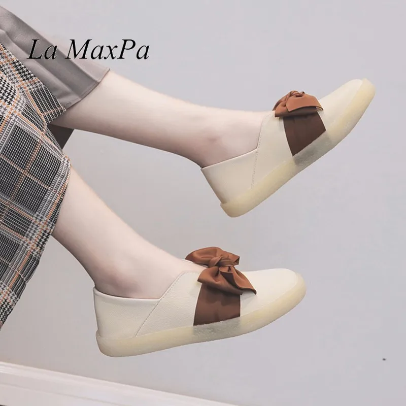 Женские оксфорды на плоской подошве в стиле ретро повседневные модельные туфли