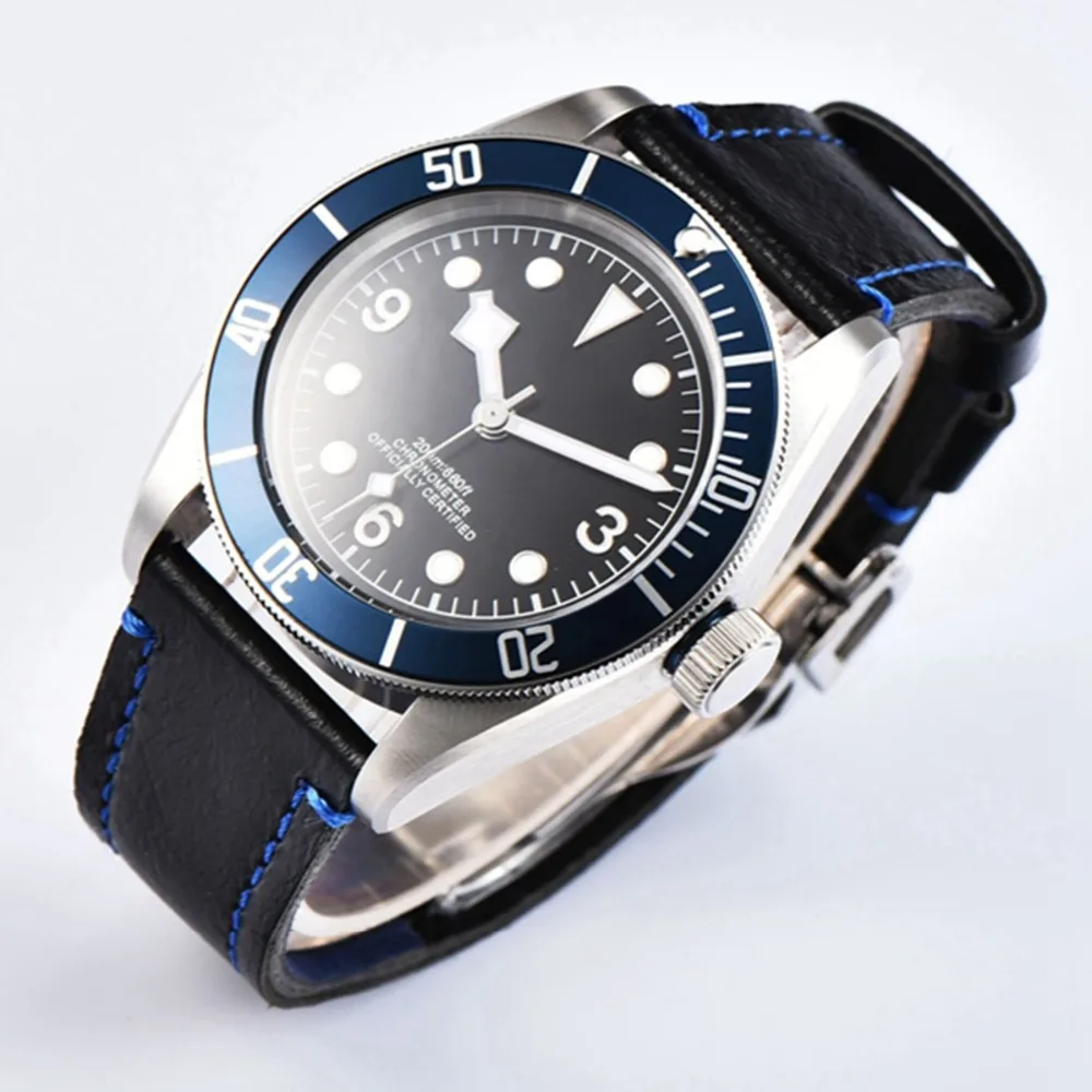 Мужские механические часы Corgeut роскошные спортивные водонепроницаемые наручные