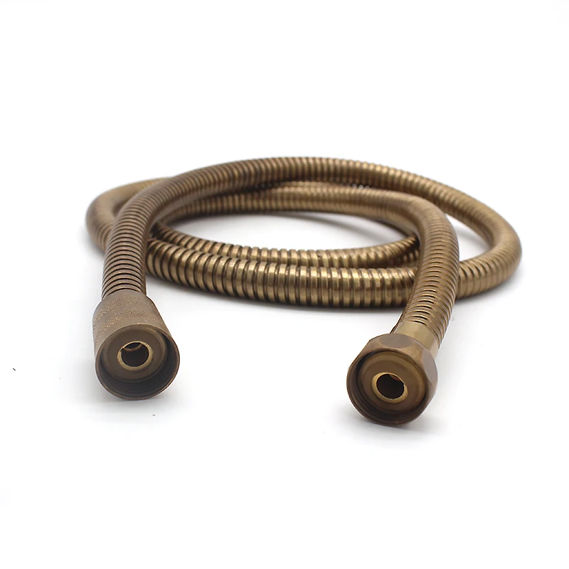 Новый 5 цветный душевой шланг для ванной гибкий латунный хромированный комнаты