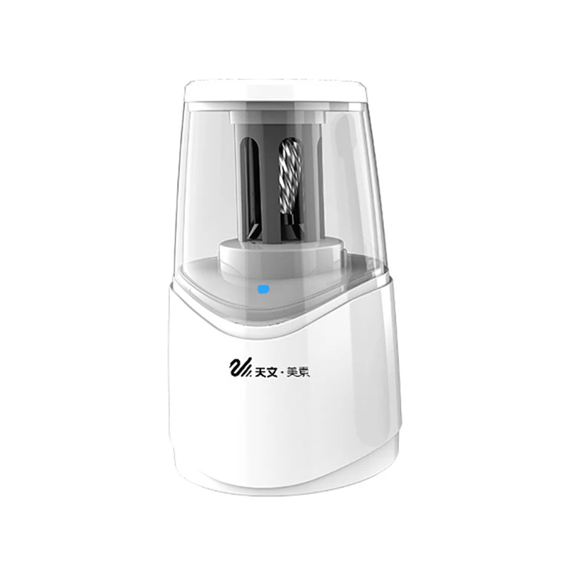 Tenwin Автоматическая электрическая точилка для карандашей Usb зарядка электронная точилка для детей канцелярские принадлежности Школьные принадлежности - Цвет: White
