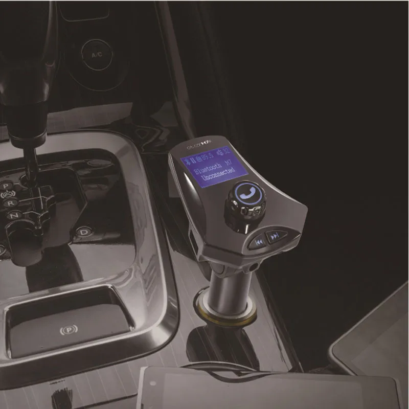 Bluetooth FM Transmitter Wireless In-Car Radio Adapter Car Kit with USB Charging for iPhone LG HTC Nexus Motorola | Автомобили и