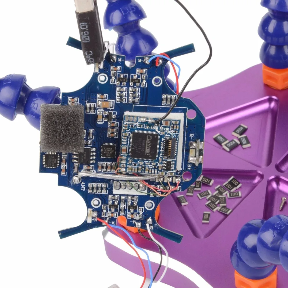 Инструмент для пайки с 6 гибкими рычагами шестиручная паяльная станция