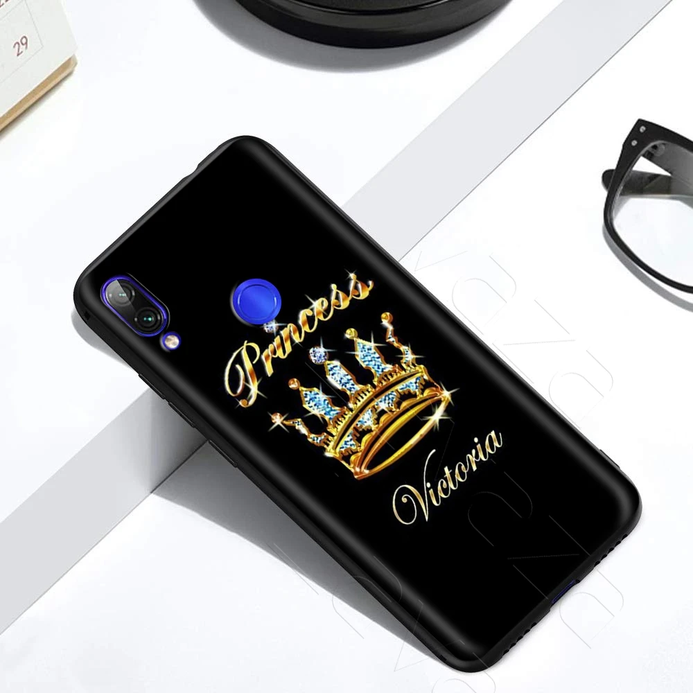 Princess Crown Case for Xiaomi Redmi Note 8 9 9S K30 Pro MI MAX 3 6 SE A1 A2 A3 10 Lite Plus 8A F1 |