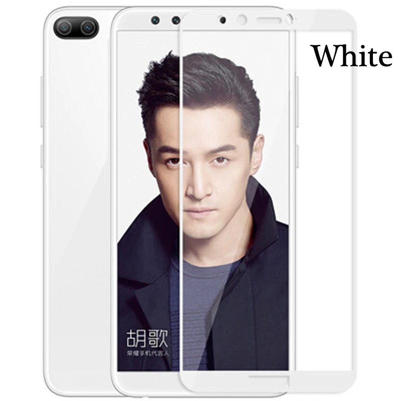 White 9h полное покрытие экрана пленка для huawei honor 9 lite Защитное стекло для huawei honor 9 9 светильник Защитная пленка для honor 9 9 lite - Цвет: White