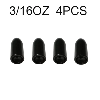 3 16 OZ EASY CATCH 4 шт./лот Черный рыболовный Вольфрам грузило пули приманки рыболовные снасти для рыбалки веса для литых грузила - Цвет: 3 16 OZ