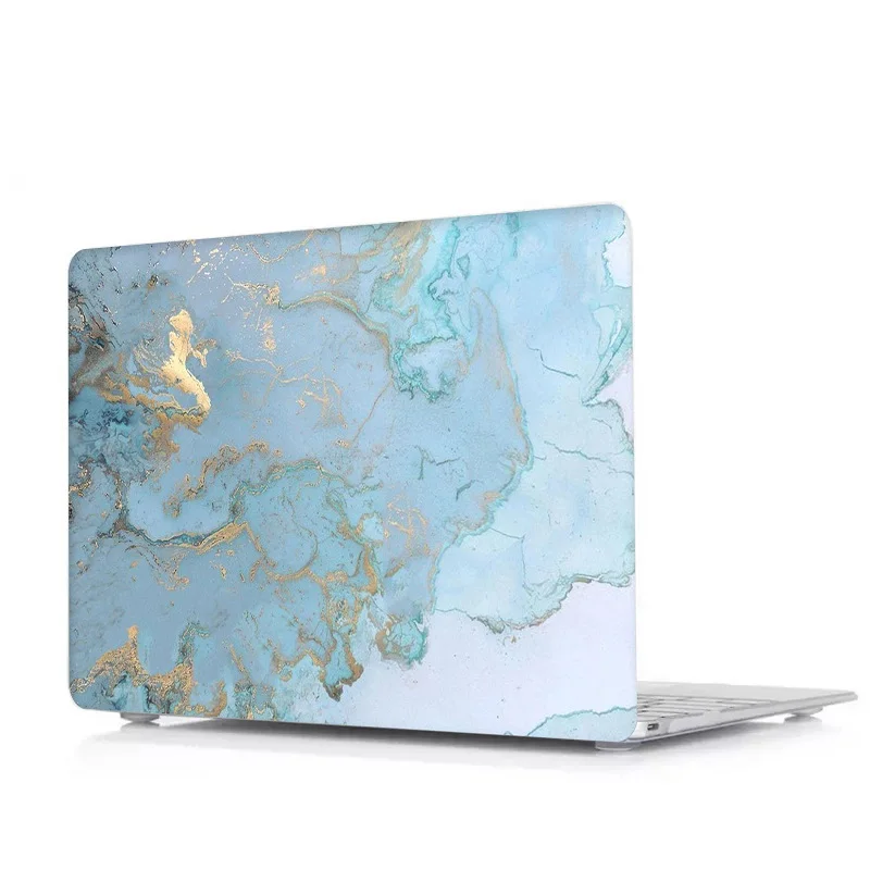 Чехол для ноутбука с мраморным принтом для MacBook Air retina Pro 11 12 13 15 для Mac Book New Pro 13 15 New Air 13,3+ с сенсорной панелью