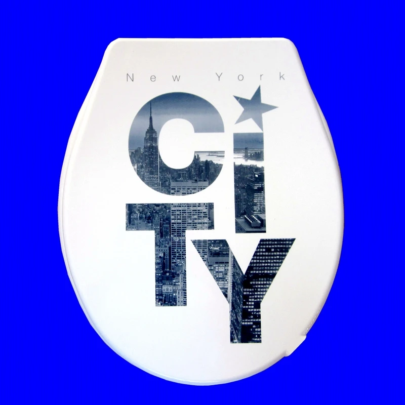 Крышка унитаза со стандартным закрытием 2020 высококачественный цветной чехол на