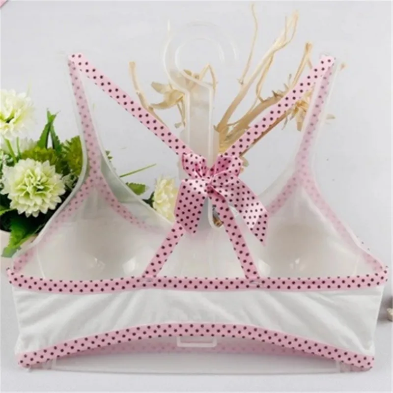 4 шт./лот новый прекрасный бюстгальтер Обувь для девочек Нижнее Бельё жилет