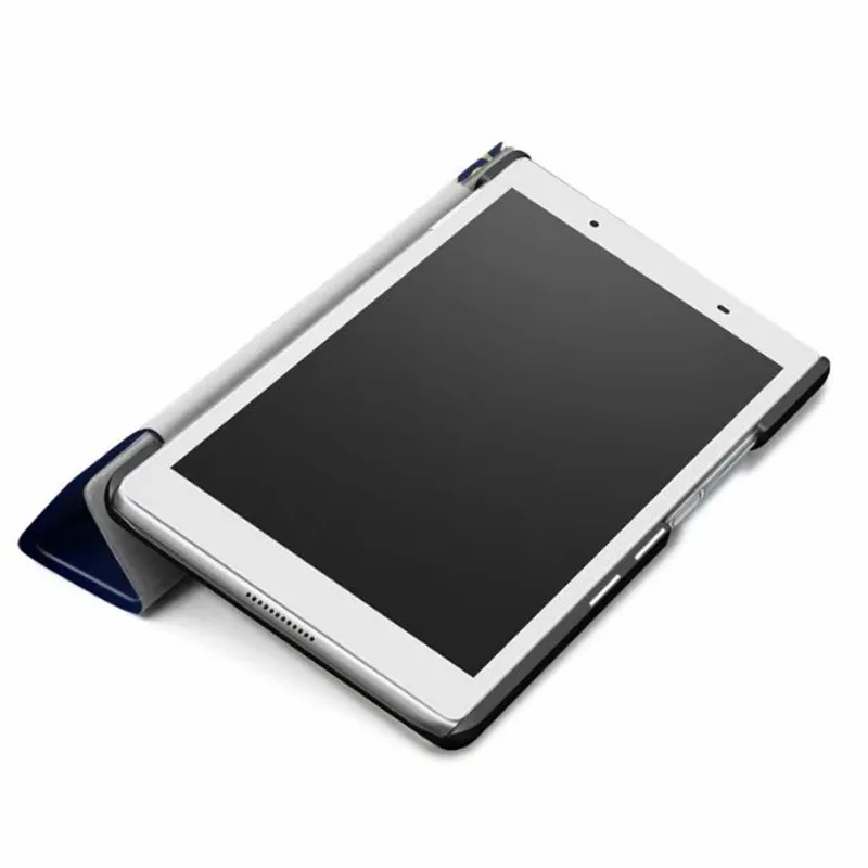 Ультратонкий чехол-накладка из искусственной кожи для lenovo Tab4 Tab 4 8 TB-8504x TB-8504F TB-8504N TB-850 4 8 дюймов Чехол-книжка на магните