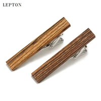 low key luxury wood tie clips for mens high quality man tie bar of bocote business wedding party necktie wooden tie bar clip