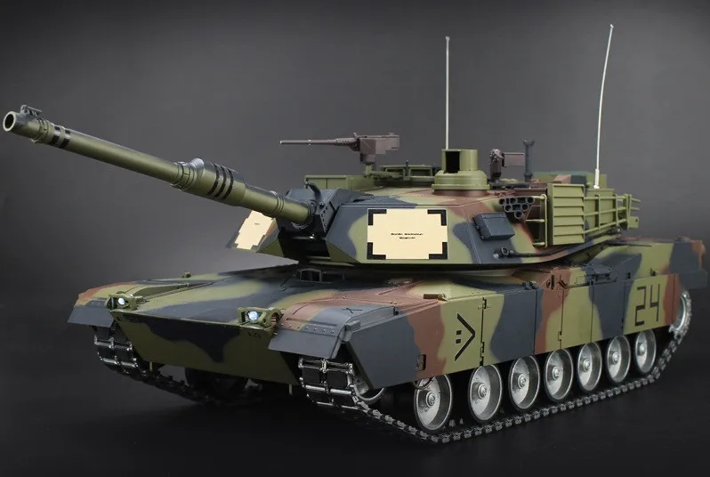 2,4G 1/16 US M1A2 Abrams Радио пульт дистанционного управления боевой танк радиоуправляемая модель танка игрушка