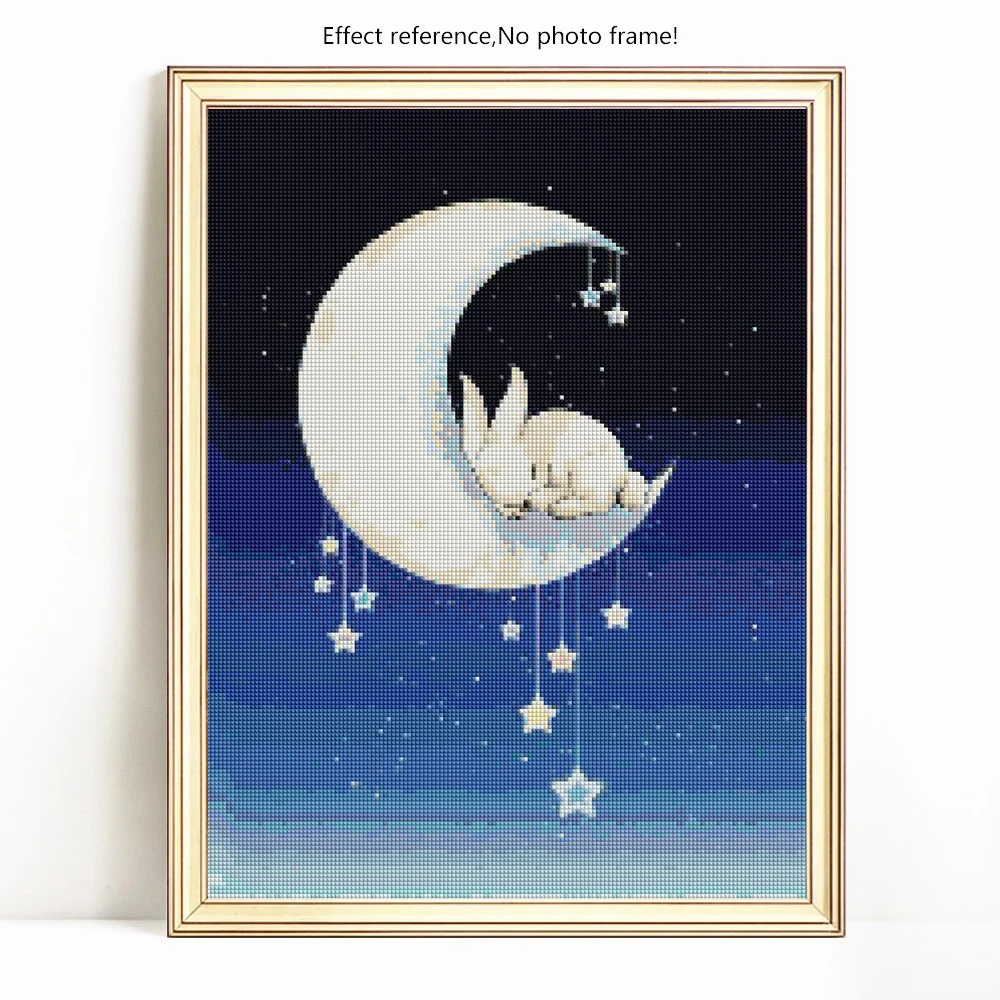 EverShine DIY Diamond Painting Animals Full Round Embroidery Cross Stitch Mosaic Rabbit Picture Of Rhinestones | Дом и сад