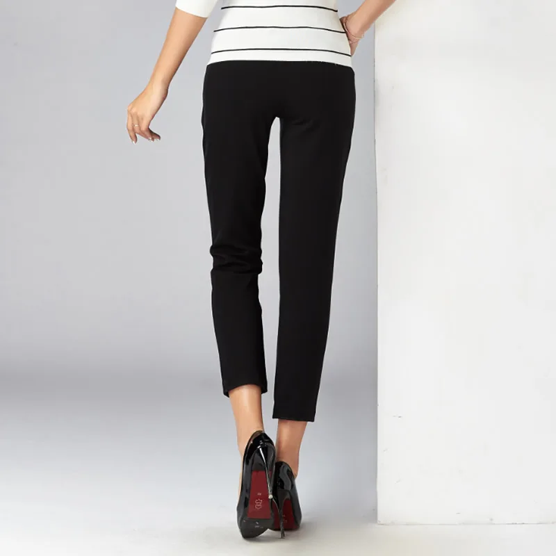 Новинка 2019 года беременность рабочая одежда брюки капри для будущих мам девочек