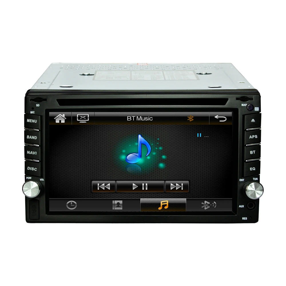 Автомобильный DVD плеер GPS радио Bluetooth 2din универсальный для телефона Qashqai x trail juke