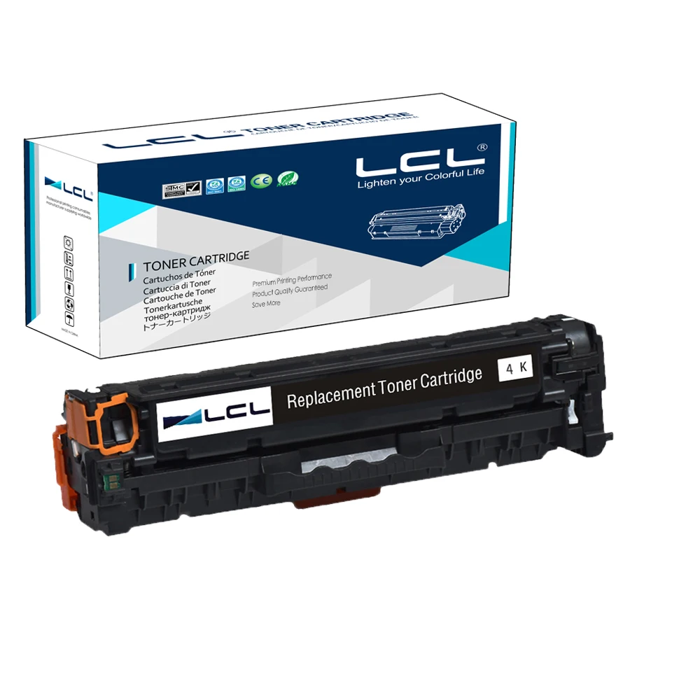 Любой 1 LCL 305X 305A CE410X CE410A CE411A CE412A CE413A (1 Pack) Тонер картридж совместимый для HP Laserjet