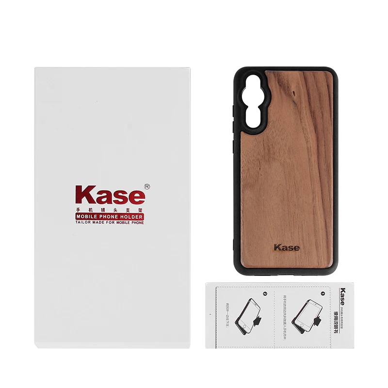 Kase деревянный мобильный чехол для телефона VS Moment для iPhone Xs Max X 7 8 Plus huawei P20 Pro широкоугольный объектив телефото портретные линзы