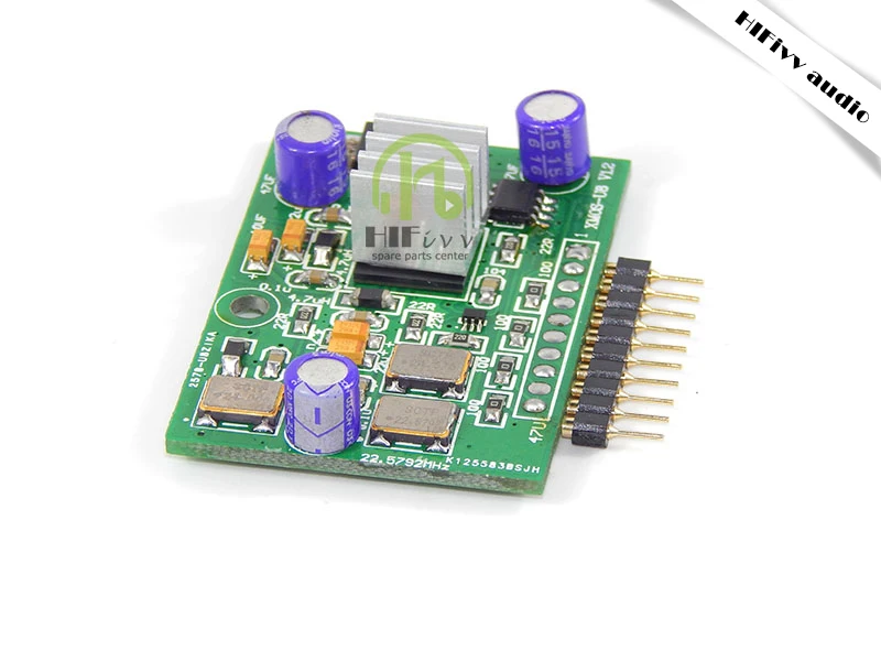 Hi Fi USB декодер усилитель карты XMOS u8 чип 10 контактов поддержка DSD IIS коаксиальный
