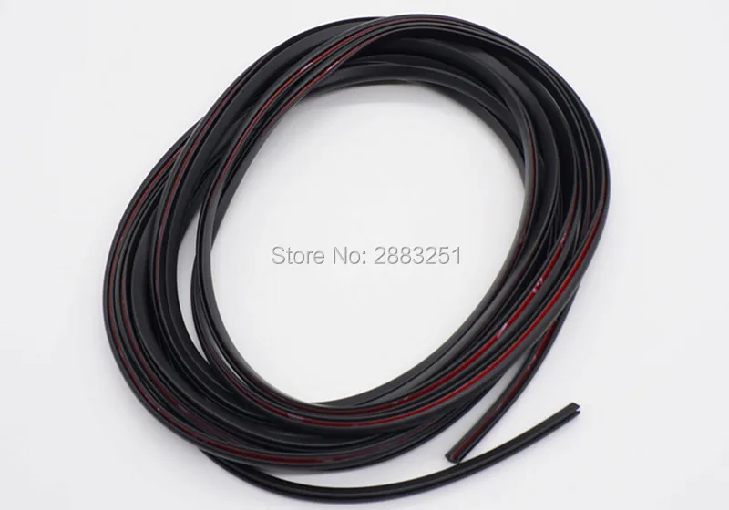 

5M Car Styling Car Door Edge Protection Strip Car Bumper Protection Car Door Anti Scratch Guard Protector accessories Universal