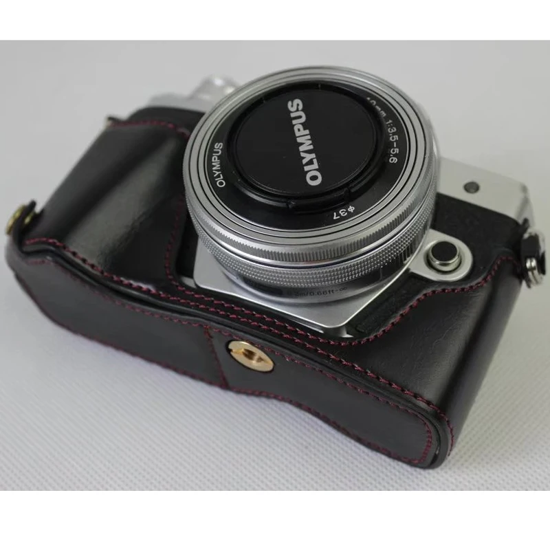 Чехол сумка для камеры Olympus OM D E M10 Mark III EM10III EM10 M10III из искусственной кожи|camera bag|camera
