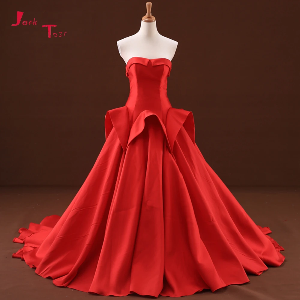 Jark Tozr Robe De Mariage зеленые красные синие другие цвета на выбор свадебные платья
