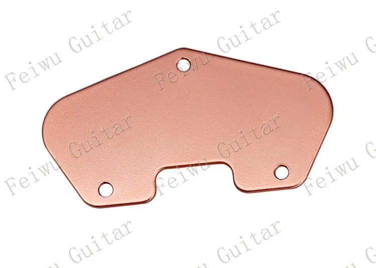1 шт. медно красный TL Электрогитара Humbucker Пикап Baseplate/сделано из железа|Детали и