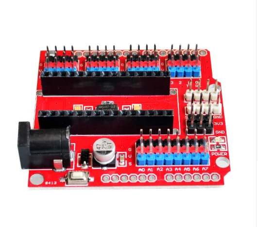 MINI USB Nano V3.0 ATmega328P CH340G 5 в 16 м плата микроконтроллера для arduino NANO 328P NANO 3,0 - Цвет: Extension Board