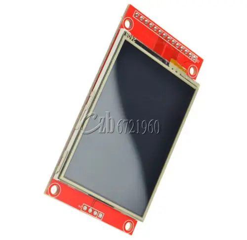 240x320 2 4 &quotSPI TFT ЖК дисплей Touch Панель последовательный Порты и разъёмы модуль с КПБ