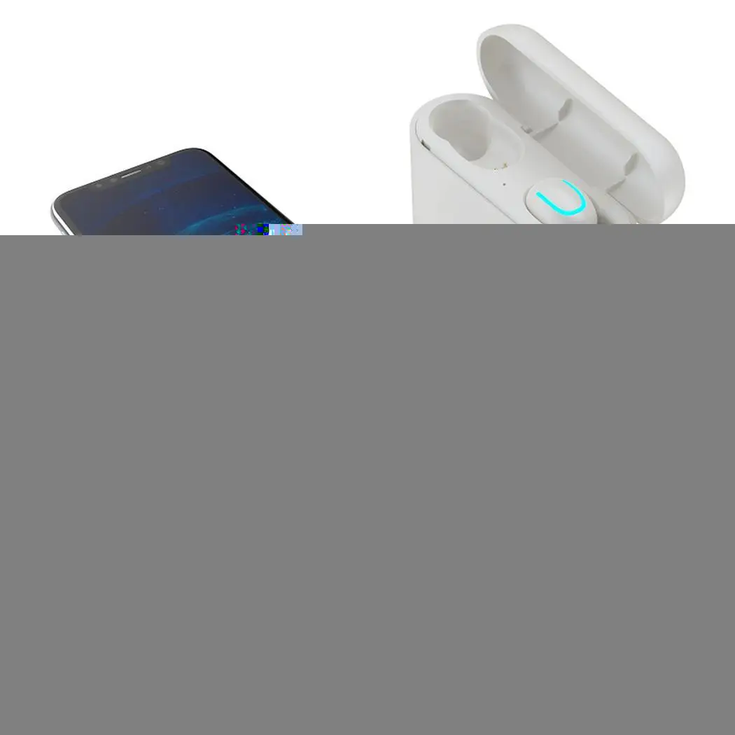 Портативный мини TWS Bluetooth беспроводные наушники защита от пота стерео с зарядным