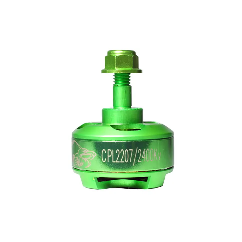 New for Cobra CPL2207 Green 2750KV 2600KV 2400KV 2200KV 1500KV Brushless Motor For 220 280 FPV Racing Frame RC Drone Quadcopter |