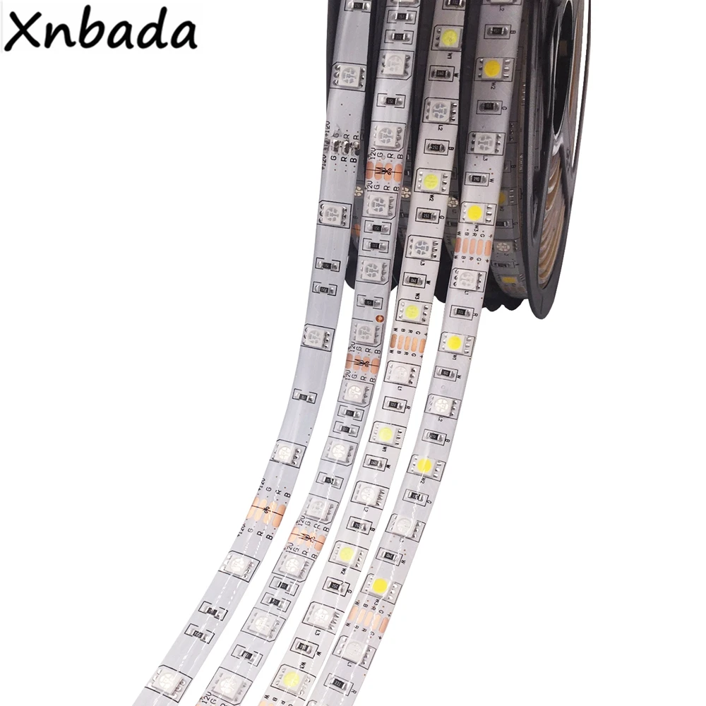 Фото Светодиодная лента 5050SMD гибкий светодиодный светильник 60 светодиодов/м 5 м/лот Светодиодная лента 5050SMD гибкий светодиодный светильник 60 светодиодов/м 5 м/лот