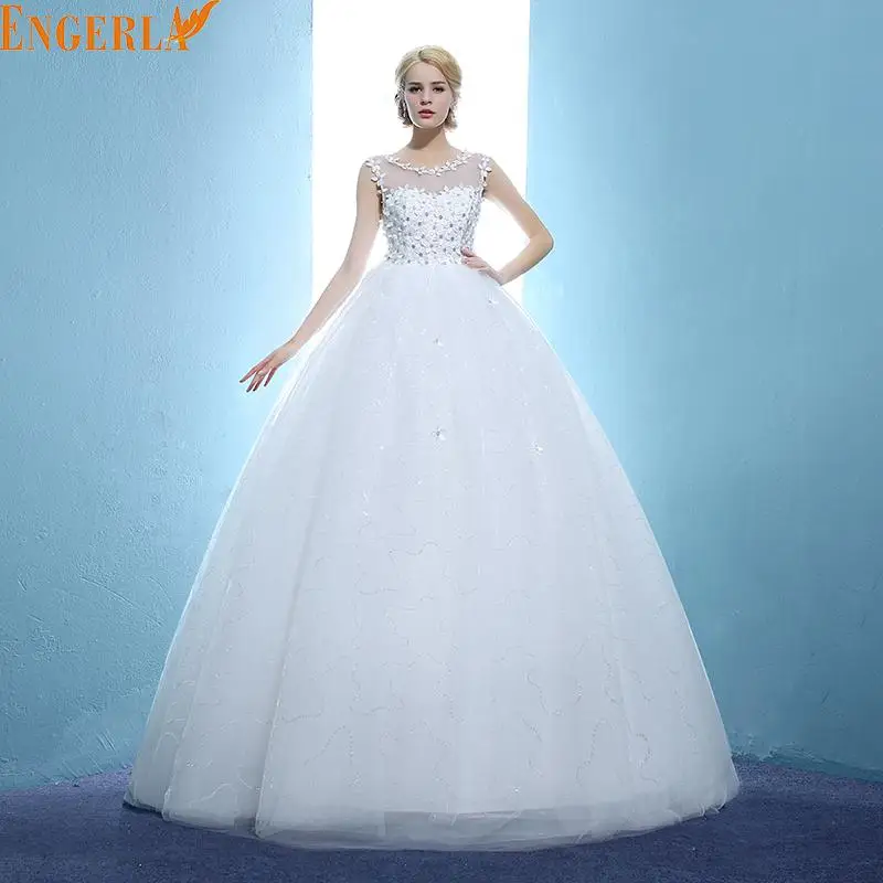 Elegant Vintage Slim Pregnant Flower Wedding Dresses See Through Maternity Bridal Gowns Formal Vestido De Noiva 403 | Свадьбы и