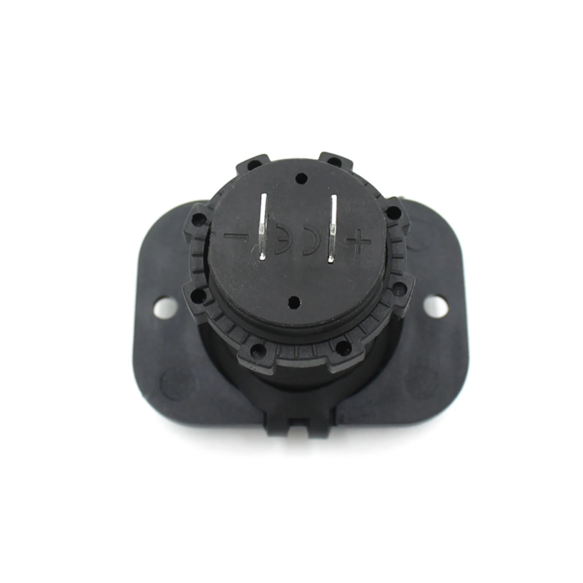 DIY автомобильное зарядное устройство синий свет 2.1A / 1A 12-24V Автомобильное двойное