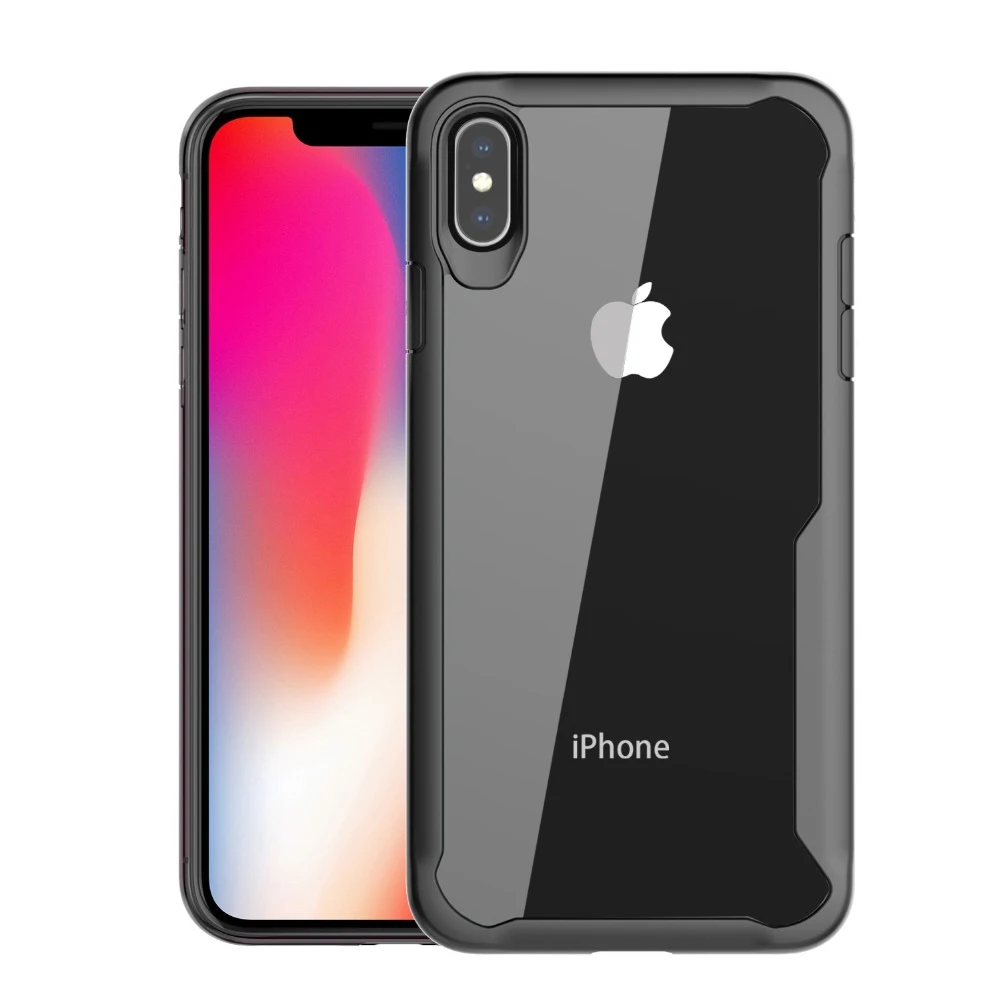For iPhone 7 8 6 6s 5s SE Case Transparent Shockproof Cover X XS Plus Coque 9 7Plus 8Plus Fundas |