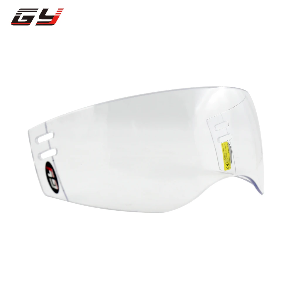 Бесплатная доставка ce одобренный PC Анти туман против царапин хоккейный шлем