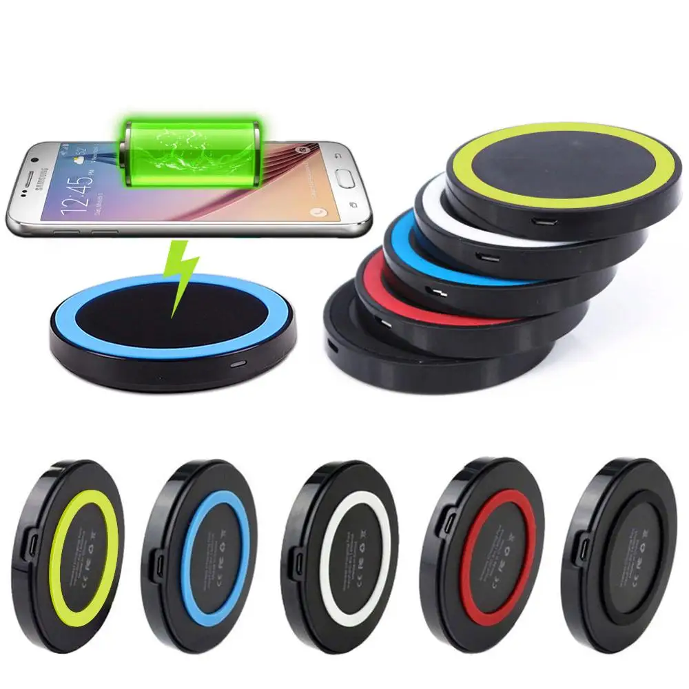 Ql Беспроводное зарядное устройство для iPhone X Xs max Xr 8 Plus Samsung S9 S8 Note 9 S10 USB Nokia Lumia 920 1020