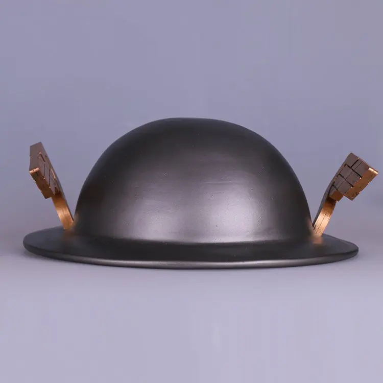 

The flash Season 2 Jay Garrick Helmet Silver Kettle Hat Cosplay Mask Props Resin Collection