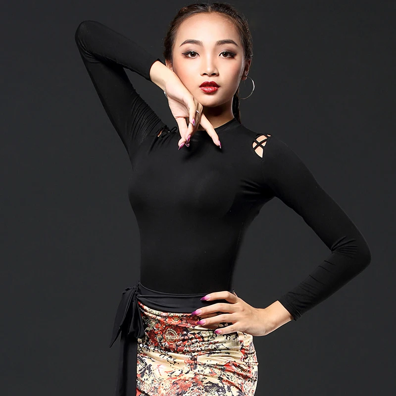 Бальные туфли для латинских танцев Топ женщин Одежда сальсы танцевального