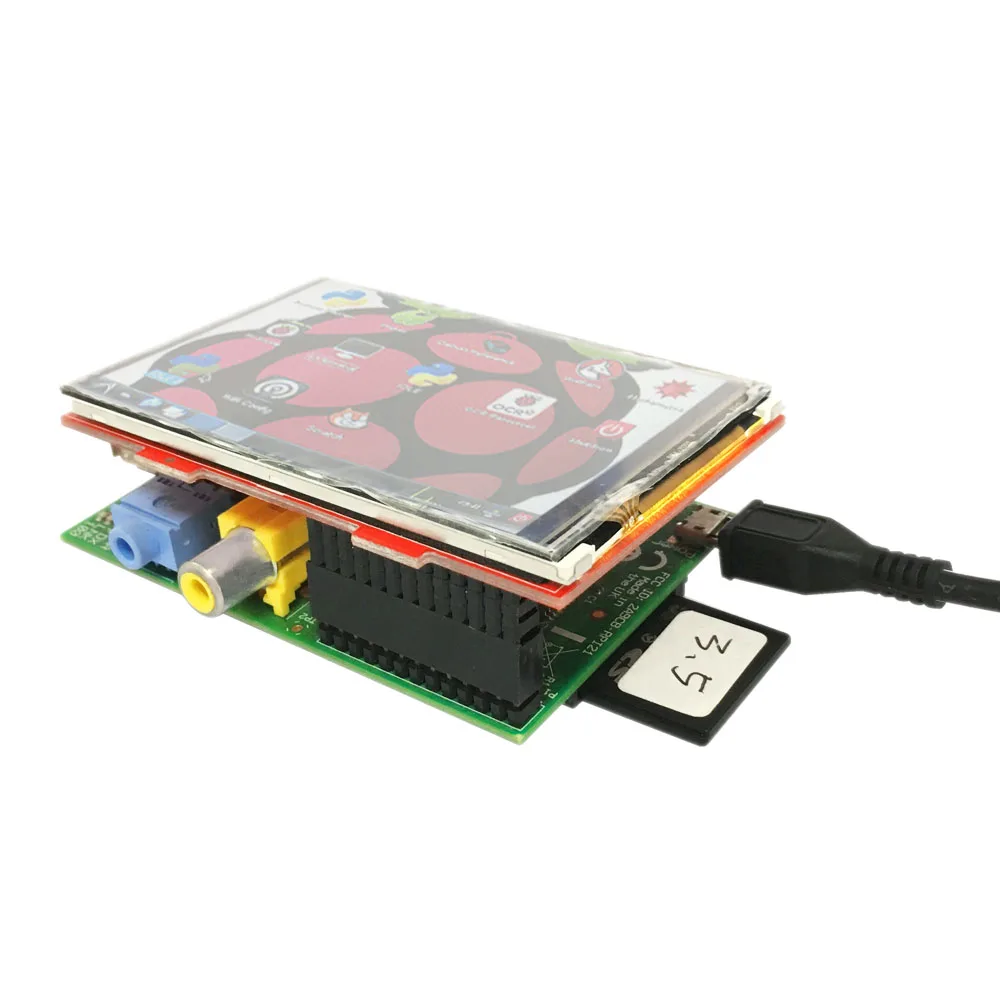 Новинка! Keyes 3 5 &quotTFT сенсорный экран 320*480 Ультра HD ЖК дисплей для Raspberry Pi|display for