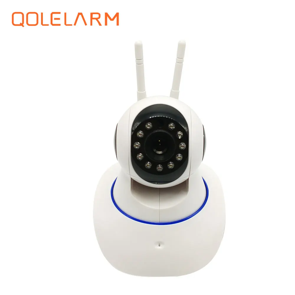QOLELARM 720 LAN/wifi ip камера 10 м ночного видения CCTV детский монитор с приложением