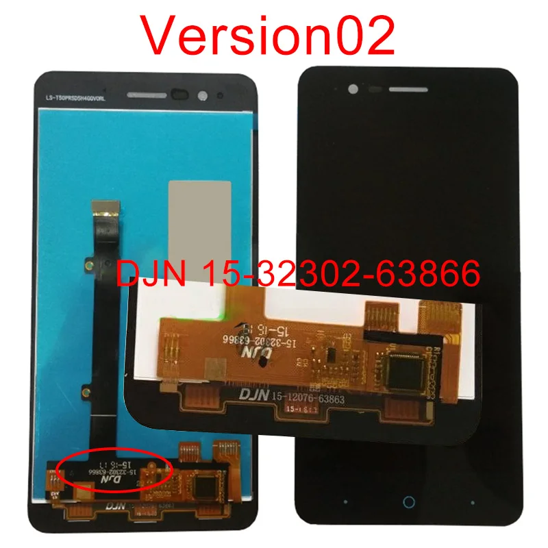 Новый 100% протестированный для ZTE Blade A510 ЖК-дисплей сенсорный экран сенсор