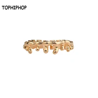 hip hop mens womens grill gold silver and rose 8 teeth dental fashion jewelry party grillz grill jewelry